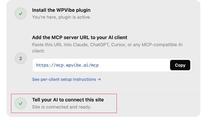 Ключи Vibe AI