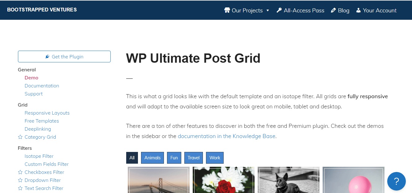WP Ultimate Post Grid многоцелевой
