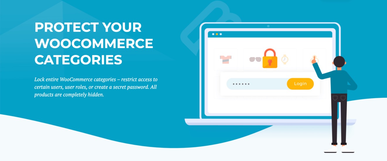 WooCommerce Private Store Password Protected Categories надежный